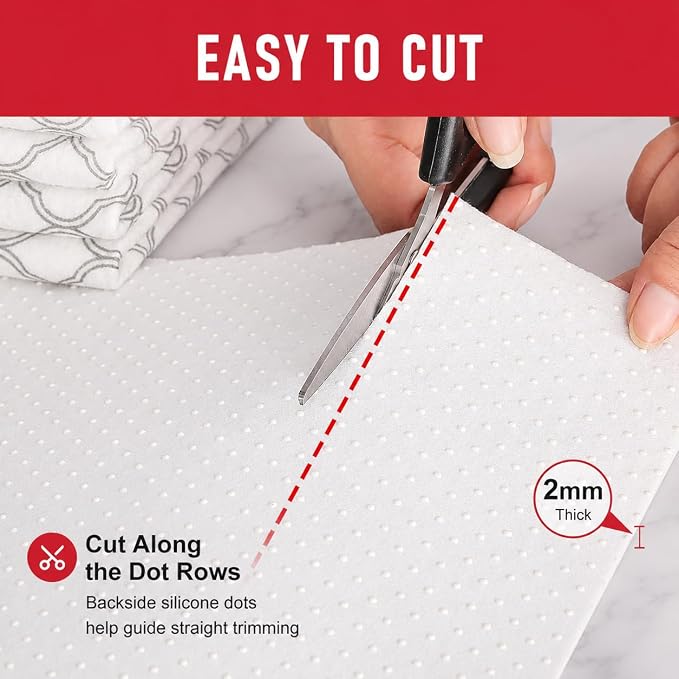 Cooyes Refrigerator Liners, Non-Slip Fridge Liners Washable, Absorbent - Image 5