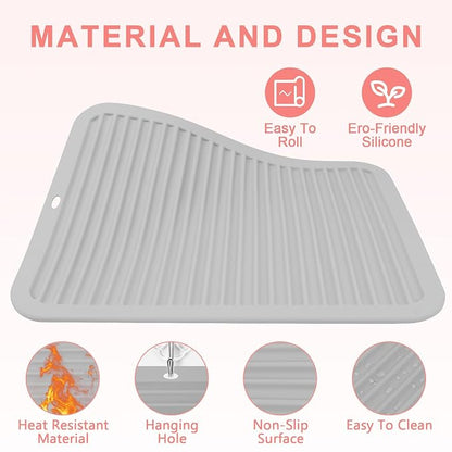 AMIJEAL Oversize Silicone Heat Resistant Mat - Image 4