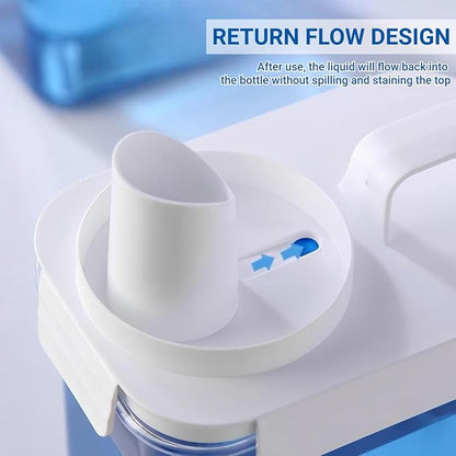 Laundry Detergent Dispenser - 61oz Refluxable Plastic Liquid Laundry Detergent - Image 3