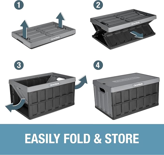 CleverMade Collapsible Storage Bins - Image 7