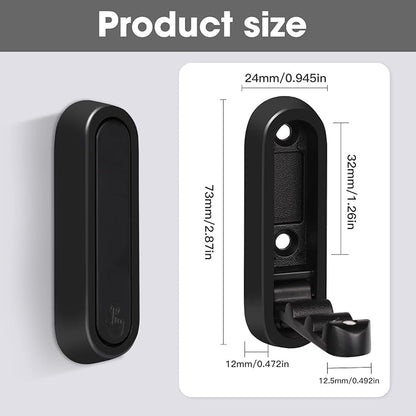 Folding Wall Hooks, 6 Pack, Zinc Alloy, Heavy Duty Coat Hooks | 90° Foldable - Image 4