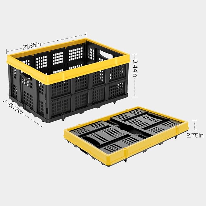 TOLRET 49L Collapsible Crate, Milk Crate - Image 2