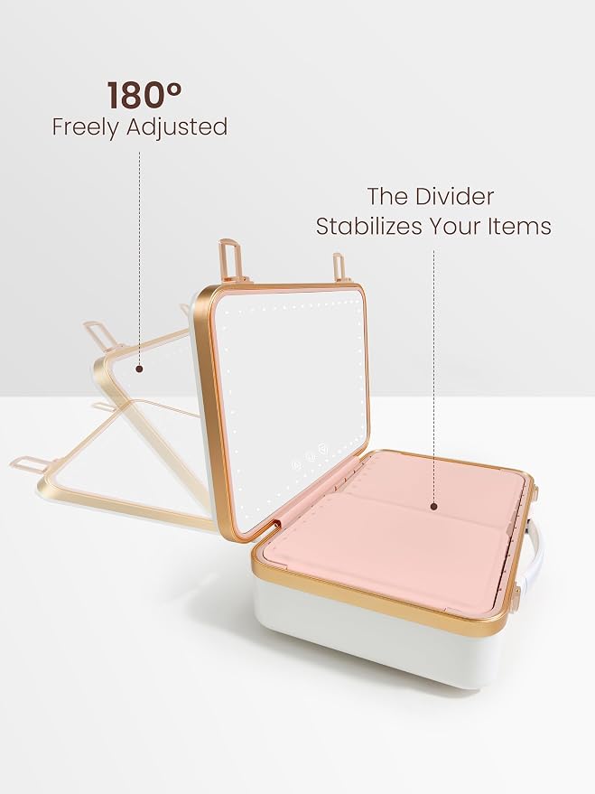ROWNYEON Portable Travel Makeup Case - Image 6