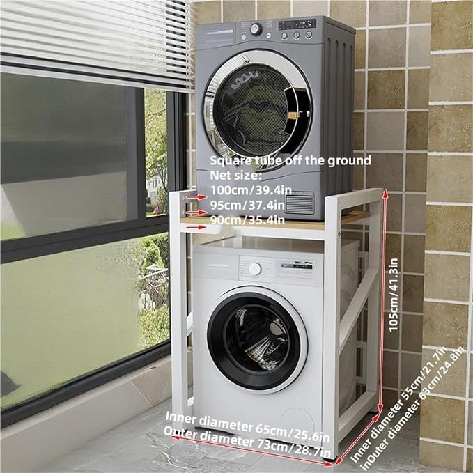 Over Washer and Dryer Storage Rack - Image 2
