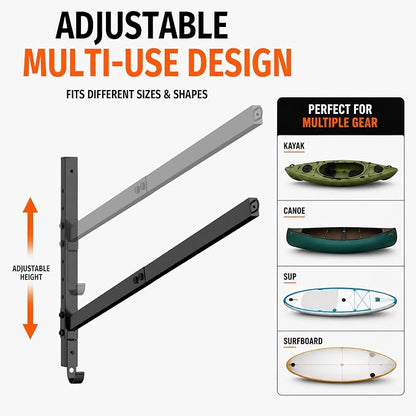 ​Kayak Storage Rack for Garage Wall Mount - Image 5
