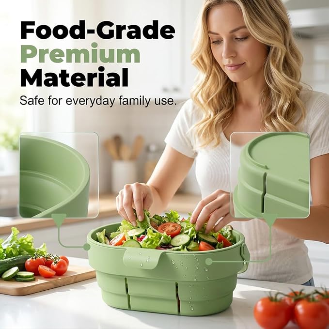 KitchenSink Drain Basket Foldable Hanging Easy Clean Large Capacity | Foldable - Image 6