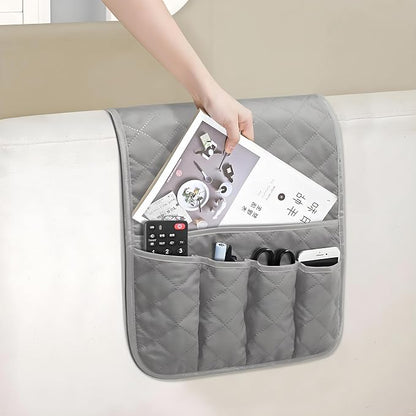 Sofa Armrest Organizer Non-Slip Arm Chair Bedside Storage Caddy Organizer - Image 7