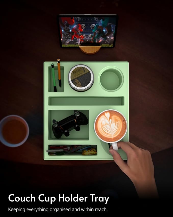 Couch Cup Holder Tray - Image 6