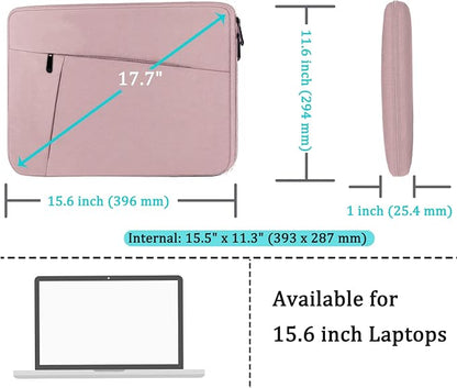 Laptop Sleeve Case 15.6 inch, Durable Shockproof Protective Computer Carrying - Image 5