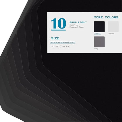 BRIAN & DANY Wire Shelf Liner 13.4" x 23.2", Heavy Duty Shelf Liners - Image 3