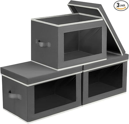 Homsorout Storage Bins with Lids by Homsorout