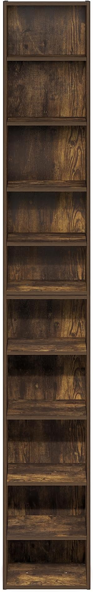 Furinno PASIR Book Shelf, 10-Tier Bookshelf, Bookcase - Image 8