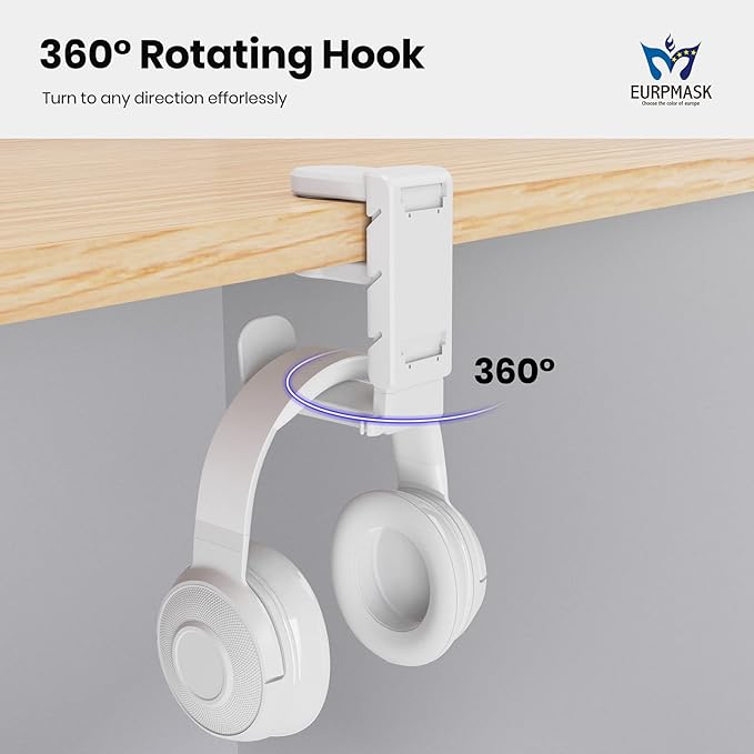 3-in-1 PC Gaming Headset&Controller Holder - Image 5