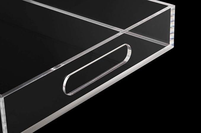 Clear Sturdy Acrylic Serving Tray - Image 6