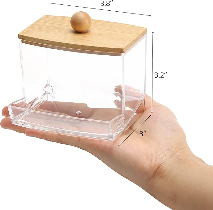 Tbestmax 10oz Qtip Holder Dispenser - Image 3