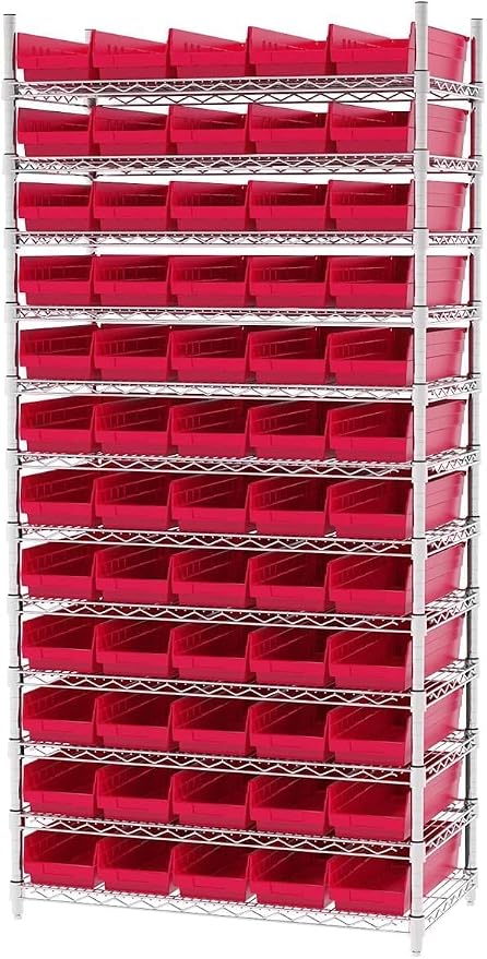 Akro-Mils 30138 Plastic Shelf Bins, Heavy Duty Storage Bins - Image 6