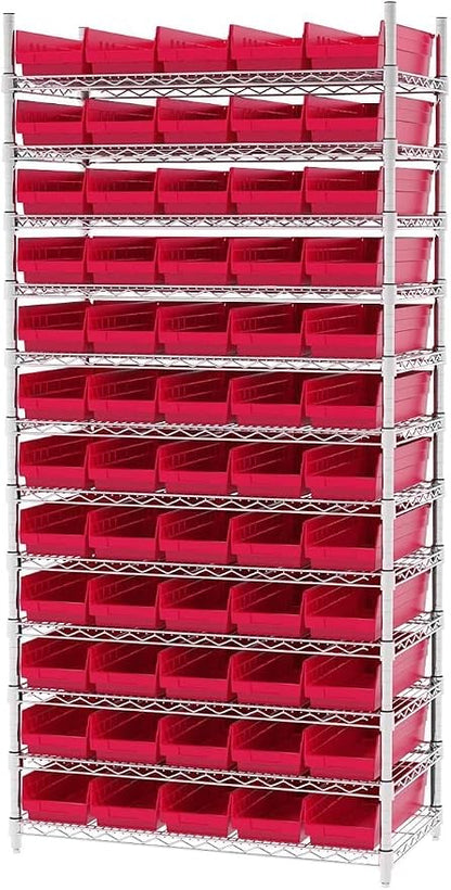 Akro-Mils 30138 Plastic Shelf Bins, Heavy Duty Storage Bins - Image 6