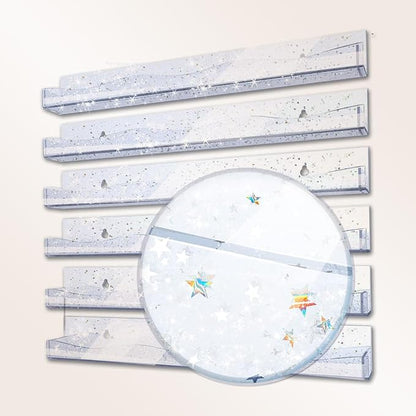YMVV 15" Nail Polish Rack Wall Mounted Shelf by YMVV