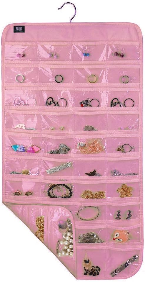 BB Brotrade Hanging Jewelry Organizer, Accessories Organizer, 80 Pocket by BB+Brotrade