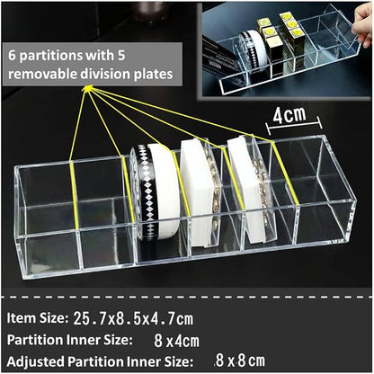 Acrylic Makeup Organizer Cosmetic Storage Makeup Display Case Lipstick Holder - Image 3
