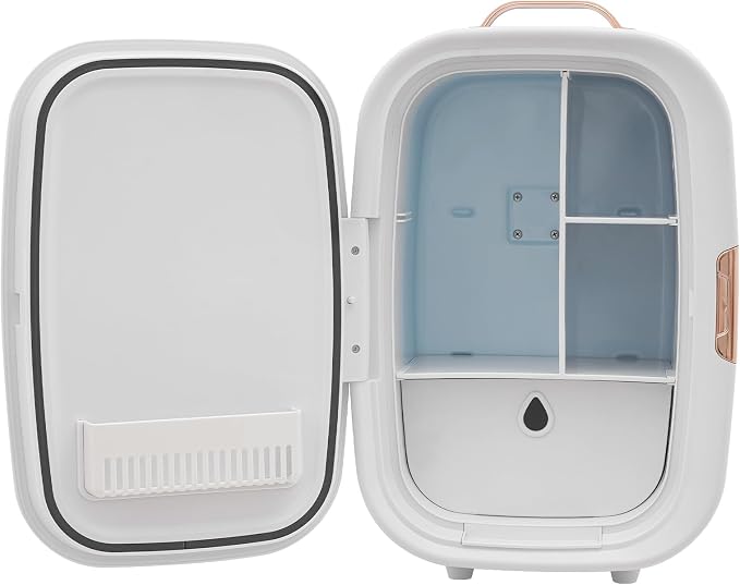 12.68Qt Portable Small Refrigerator Cosmetics Refrigerator Mini Fridge by Unknown