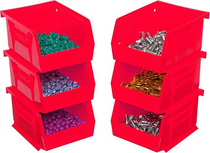 Akro-Mils 30210 AkroBins Plastic Storage Bins, Space-Saving Stackable Bins - Image 10