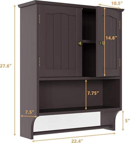 Bathroom Cabinet, Bathroom Wall Cabinet - Image 3