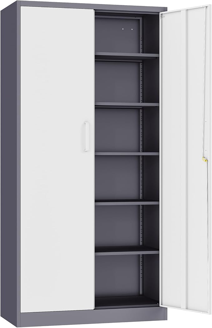SISESOL 6 Tier Storage Cabinet - Image 8