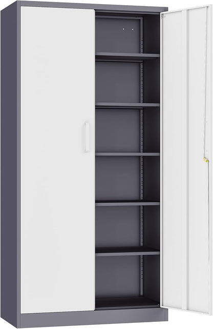 SISESOL 6 Tier Storage Cabinet - Image 8