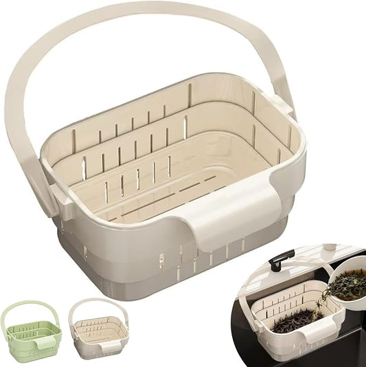 Foldable Sink Strainer Hanging Sink Drain Basket Kitchen Strainer Basket | by Webringwarmthandsimplicitytoyourhomemakedailylivingfeeljustright