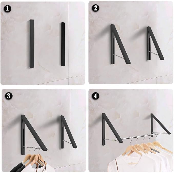 Retractable Clothes Rack - Image 3