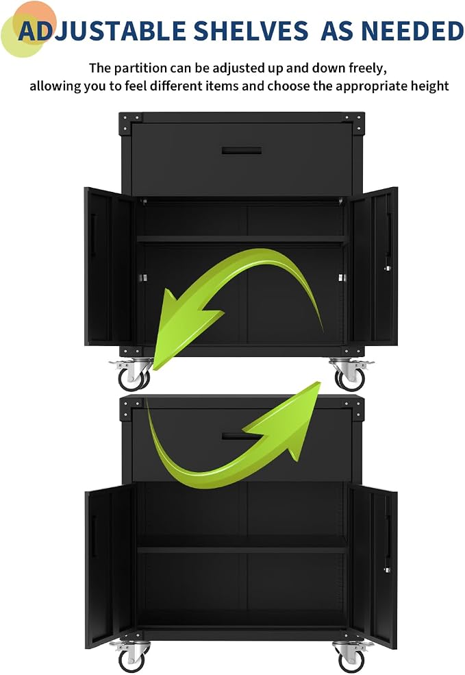 GarveeHome Rolling Tool Cabinet - Image 4
