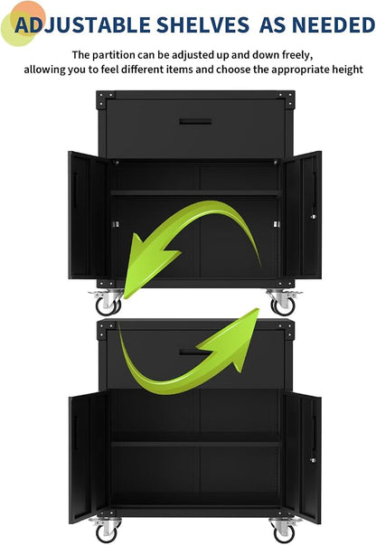 GarveeHome Rolling Tool Cabinet - Image 4