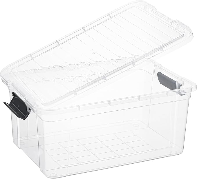 Superio Clear Storage Box with Lid, 21 Quart Plastic Container Bins - Image 5