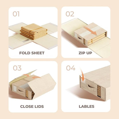 12Pack Sheet Organizers and Storage - Image 7