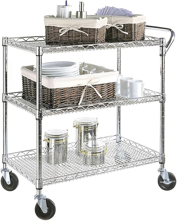 Seville Classics 3-Tier UltraDurable Commercial-Grade NSF-Certifed Service - Image 5