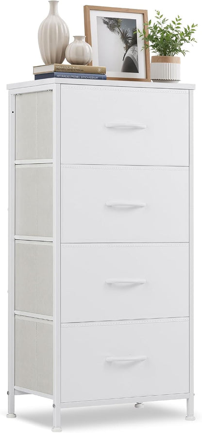 4 Drawers Dresser for Bedroom Fabric Storage Tower by SageNest