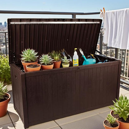 Large Outdoor Storage Box UVs-Resistants Outside Storage Box Container - Image 6