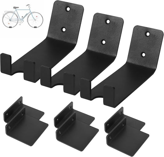 3 Pack Bike Wall Mount Bike Pedal Hanger Wall Mount Bike Hangers Heavy Duty by Ohiyoo