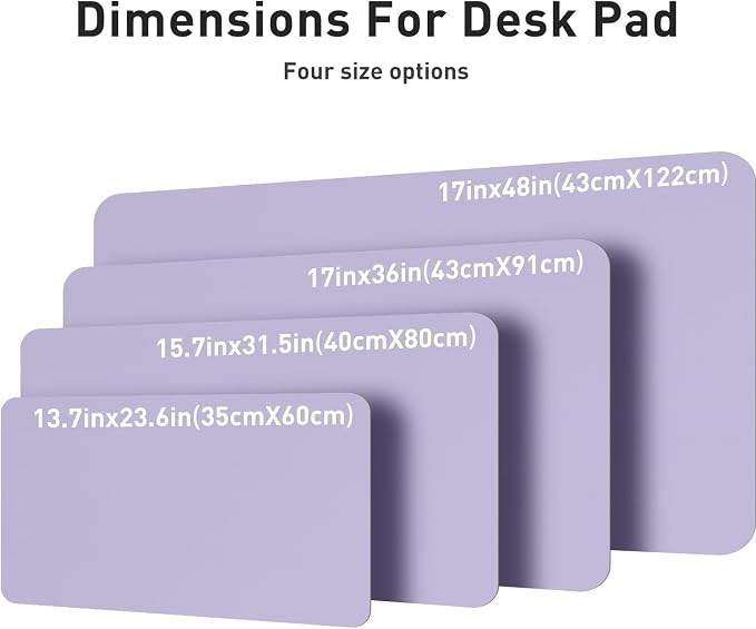 Aothia Leather Desk Pad Protector, Large Mouse Pad, Office Desk Mat, Non-Slip - Image 7