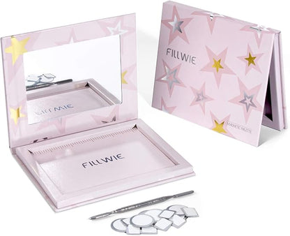 Pink Empty Refillable Magnetic Makeup Palette by FillwieCosmetics