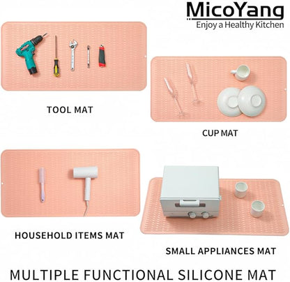 Silicone Dish Drying Mat for Multiple Usage, Easy clean, Eco-friendly, - Image 4