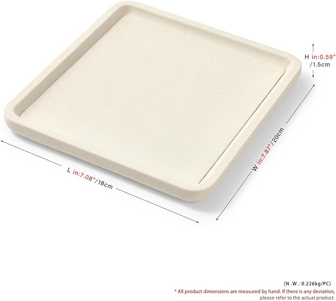Microfiber Jewelry Display Flat Tray - Image 7