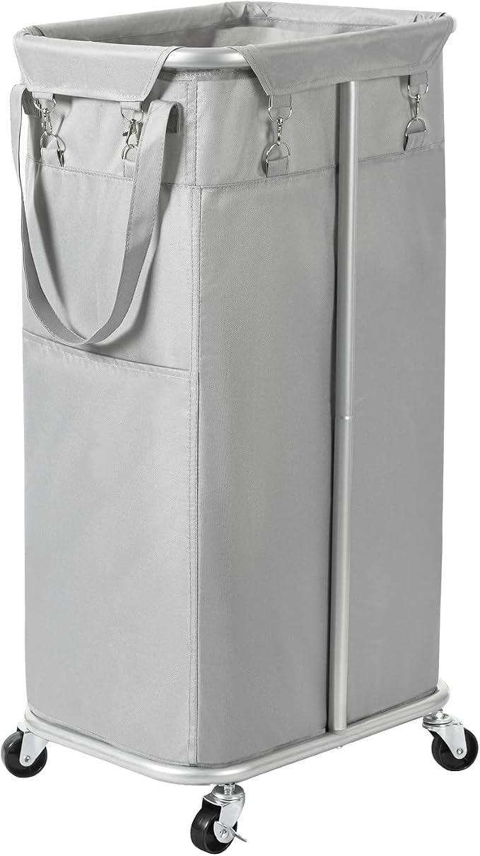 WOWLIVE 100L Rolling Laundry Hamper by WOWLIVE