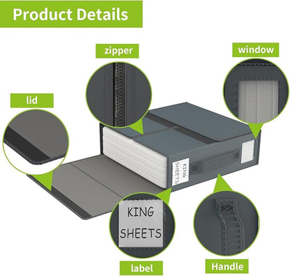 Aokeyee Bed Sheet Organizers and Storage - Image 5
