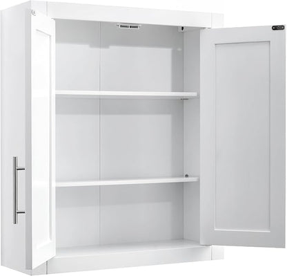Crosley Furniture Savannah 2-Piece Wall Kitchen Storage Cabinet, Cabinets - Image 5