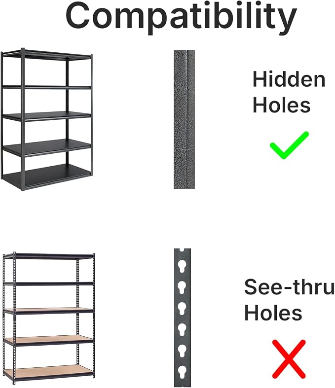Chia Whalen Post Insert for Costco, Plastic Shelving Connectors, and SAMS Club - Image 2