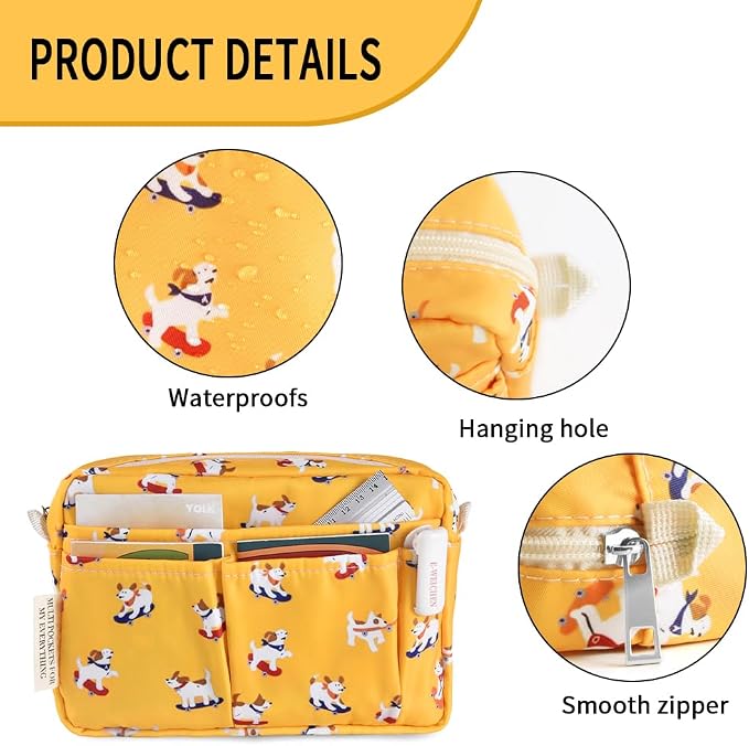 E-WEICHEN Multiple Pockets Portfolio Organizer - Image 5