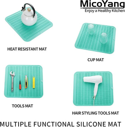 Silicone Dish Drying Mat for Multiple Usage, Easy clean, Eco-friendly, - Image 3