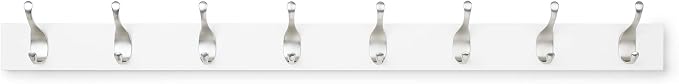 Amazon Basics Wall Mounted Modern Coat Rack by AmazonBasics